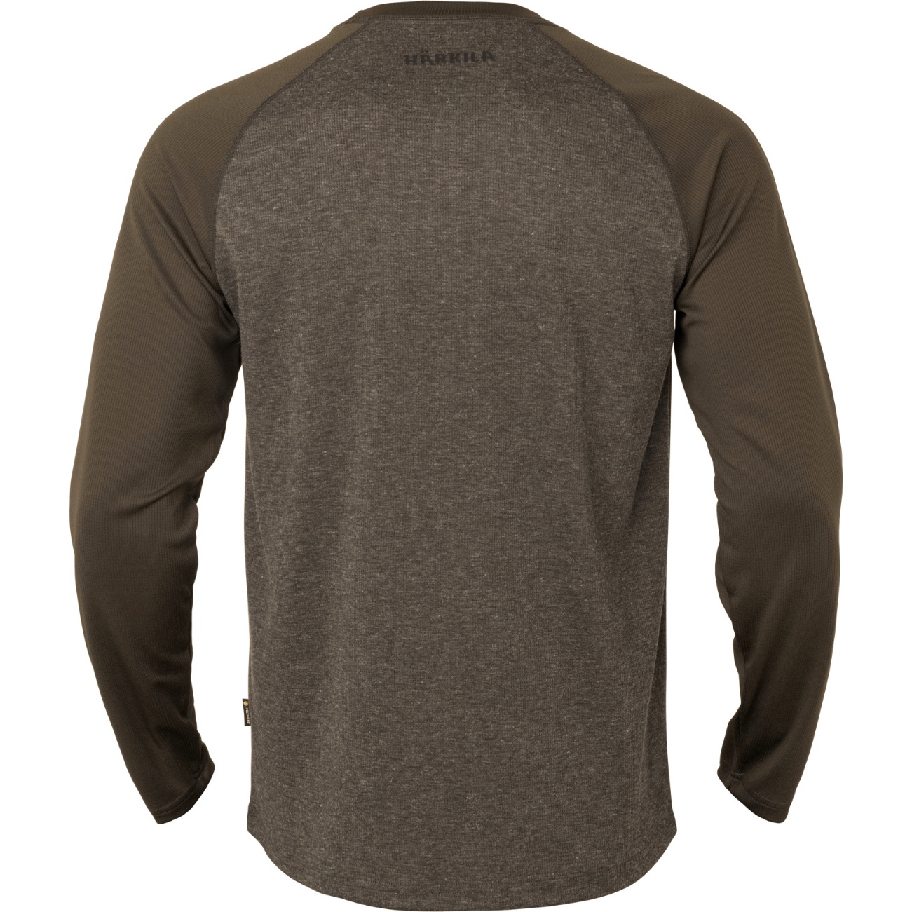 2026 Harkila Heren Kodiak Cleverwool Lange Mouw T-Shirt 108030174001 - Dark Hunting Green